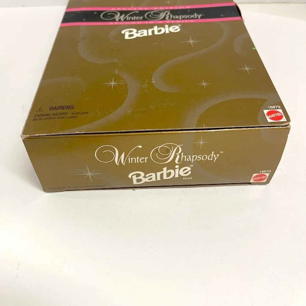 1996 Winter Rhapsody Barbie Doll Avon Special Edition 2nd Brunette‎ Series Doll